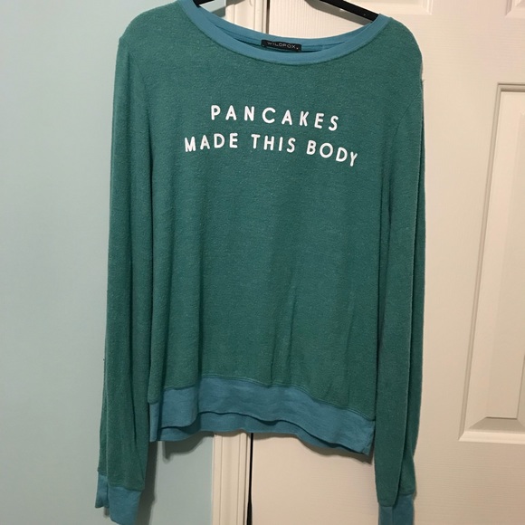 Wildfox Tops - LAST CHANCE!! NWOT Wildfox Pancakes sweatshirt